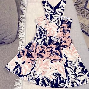 Like New! Express Tropical Cocktail Dress